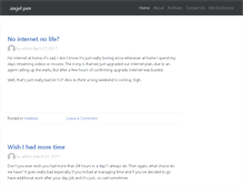 Tablet Screenshot of angel-pen.info